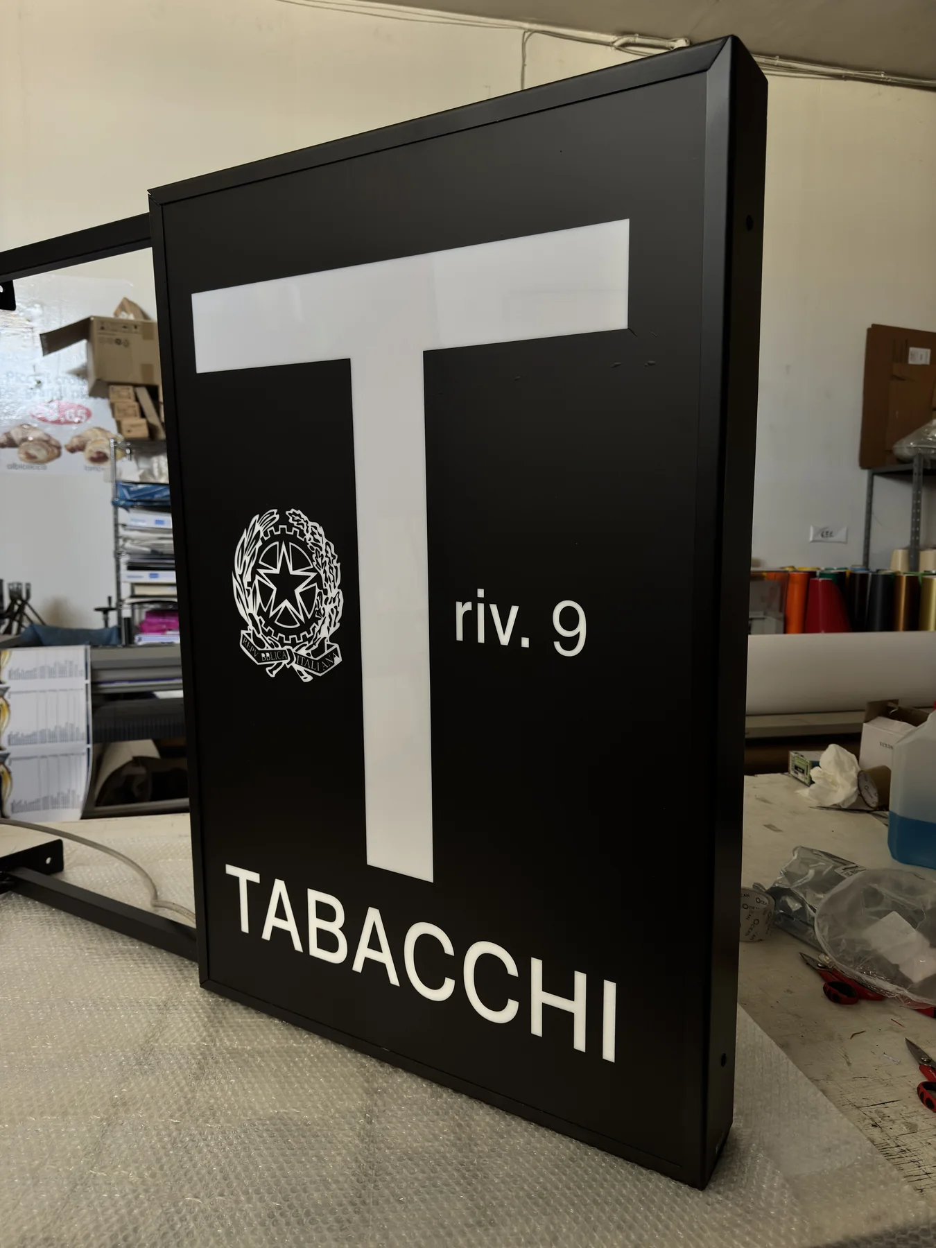 Insegna luminosa Tabacchi