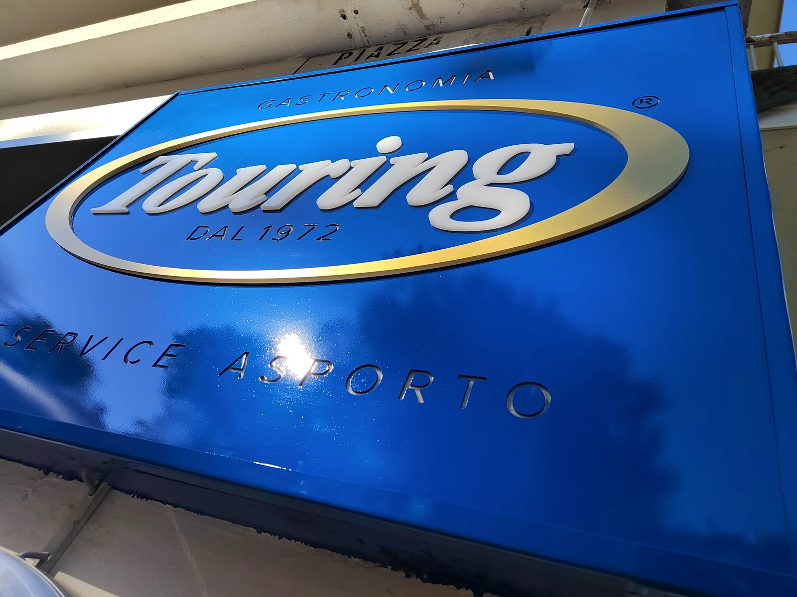 Insegna Touring Gastronomia