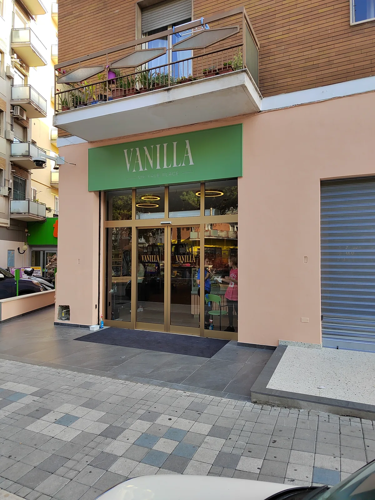Insegna per punto vendita Vanilla