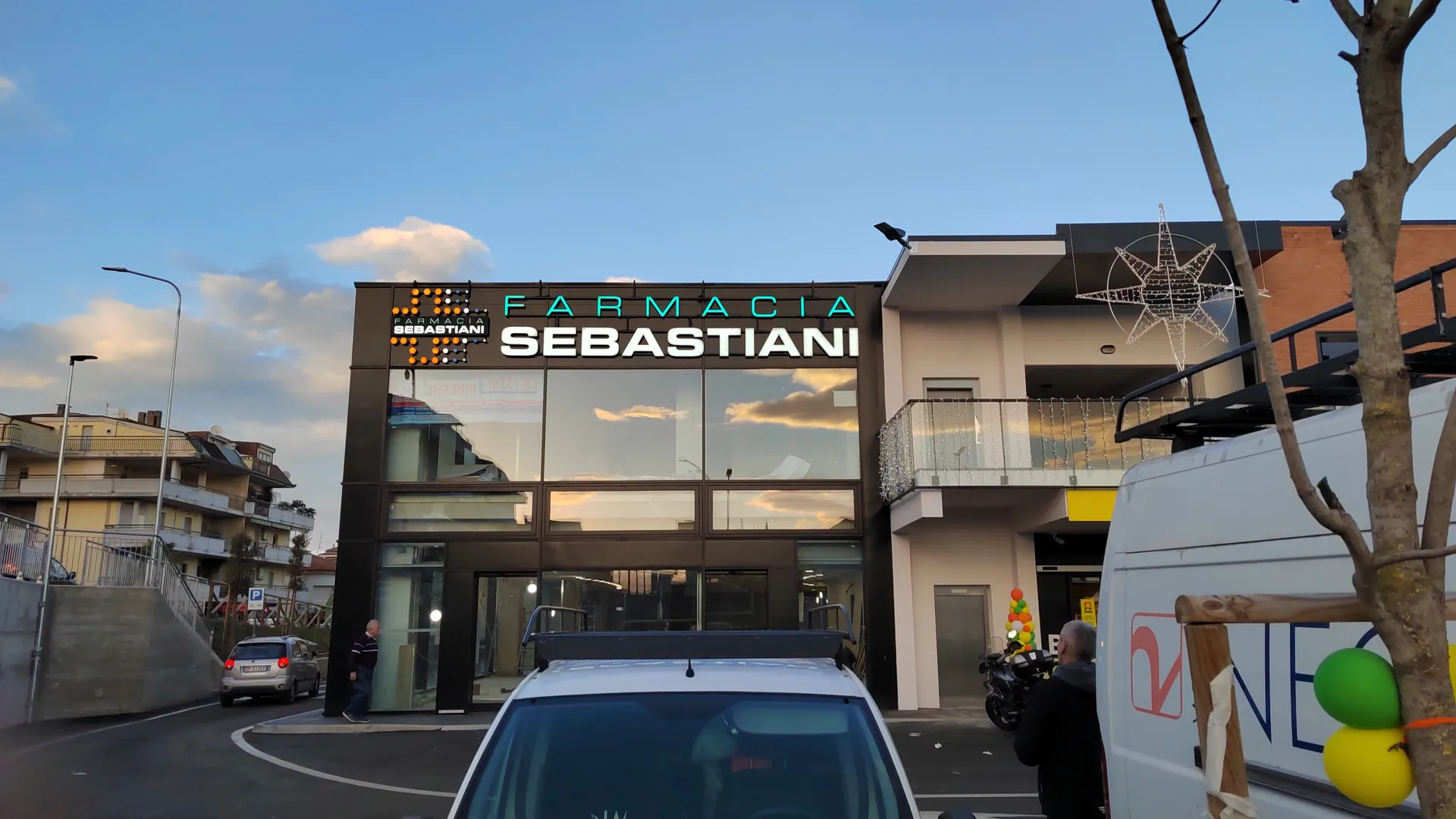 Insegna Farmacia Sebastiani