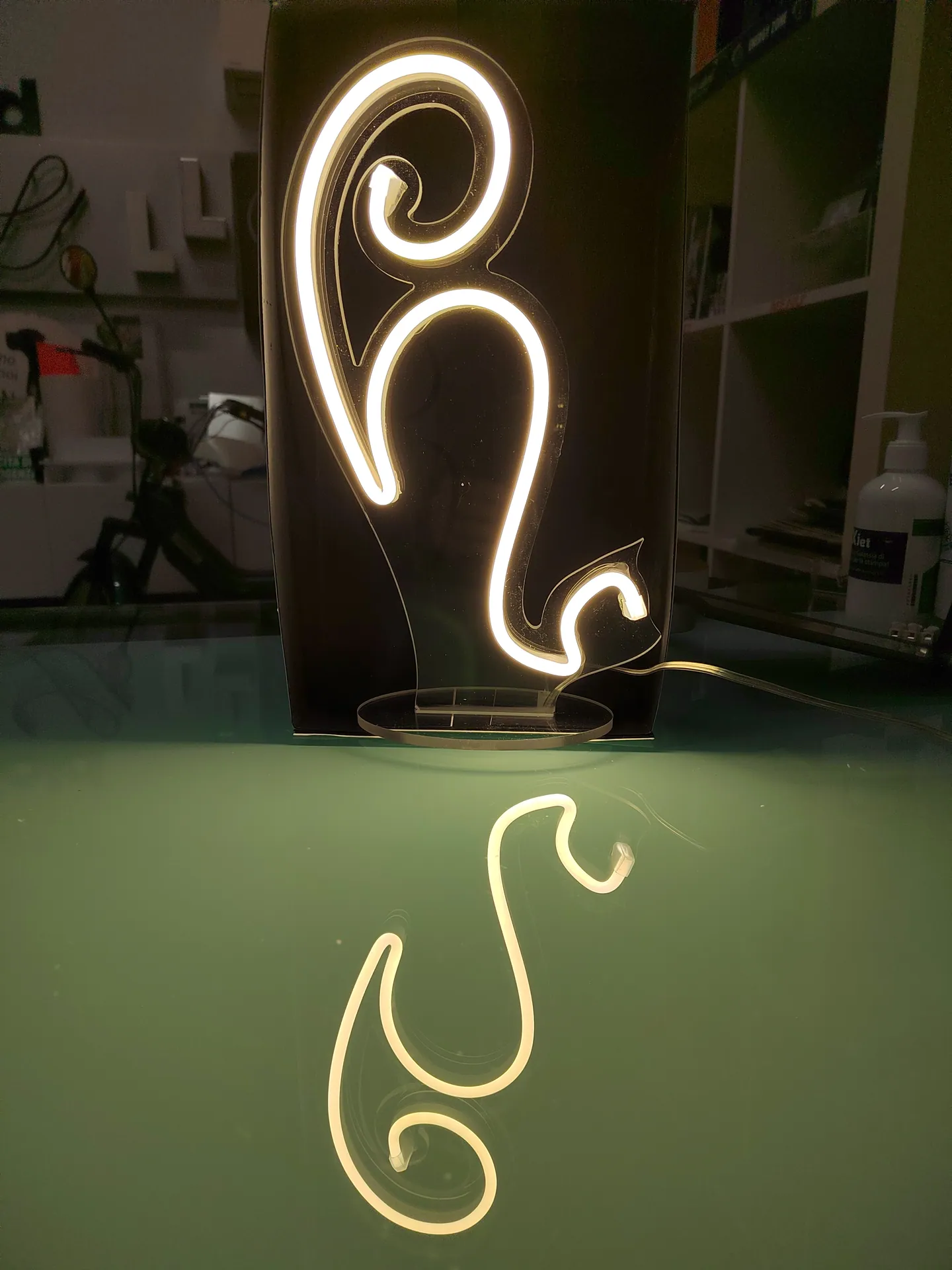 Elemento decorativo luminoso Neon LED